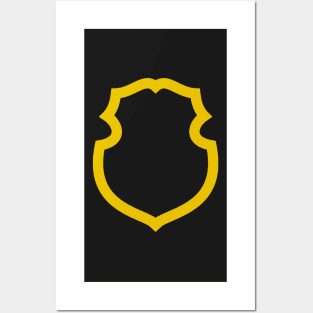 Polish heraldic mouth (golden) Posters and Art
